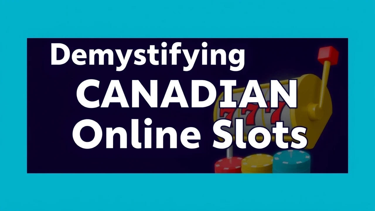 Demystifying Canadian Online Slots: An Extensive Overview